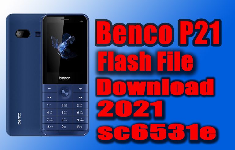 BENCO P21 Flash File Download 2023