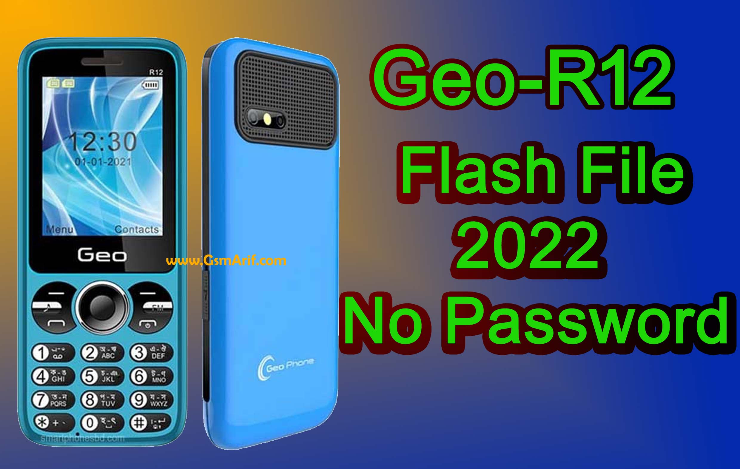 Geo R12 Flash File Download 2023