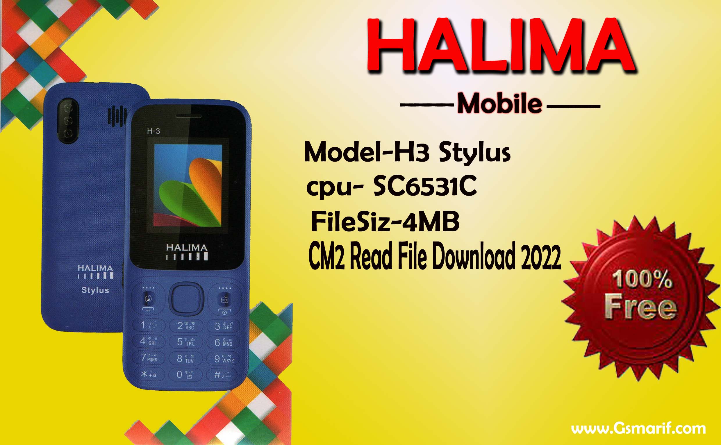 Halima H3 Flash File Download 2023