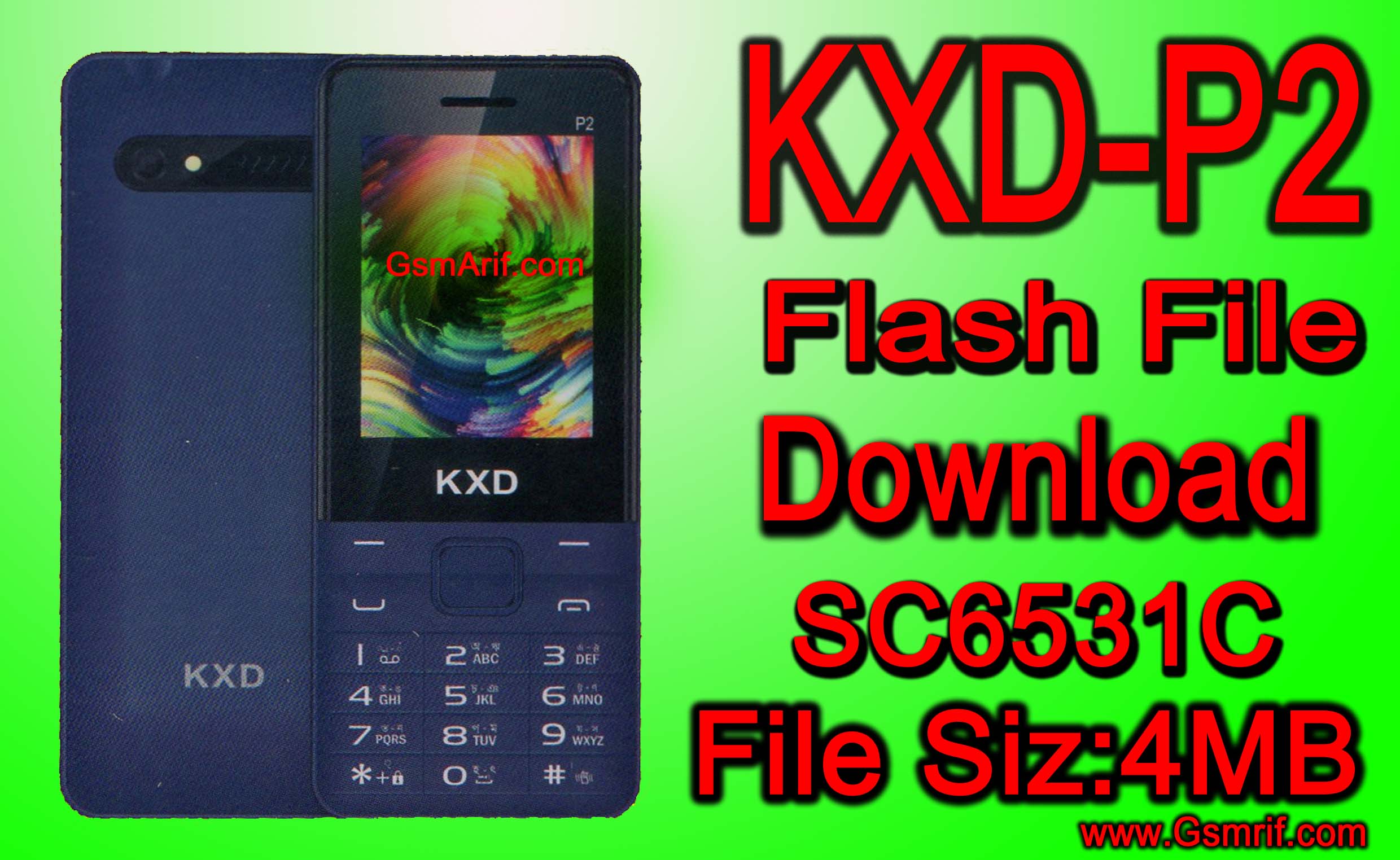 KXD P2 Flash File Download 2023