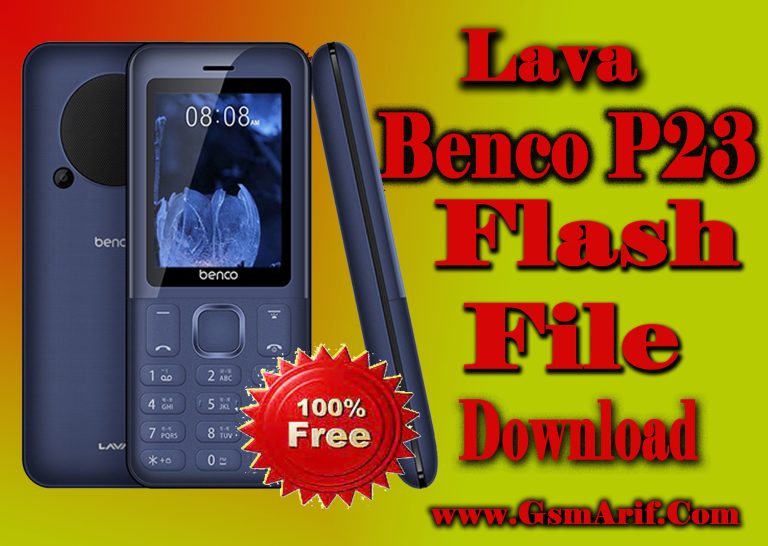 BENCO P23 Flash File Download 2023