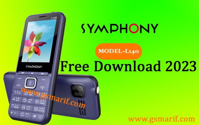 Symphony L140 MTK Flash File Free Download 2023