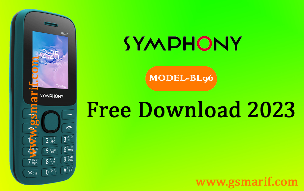 Symphony BL96 Flash File Free Download 2023