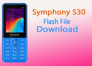 Smphony S30  Flash File Free Download 2023