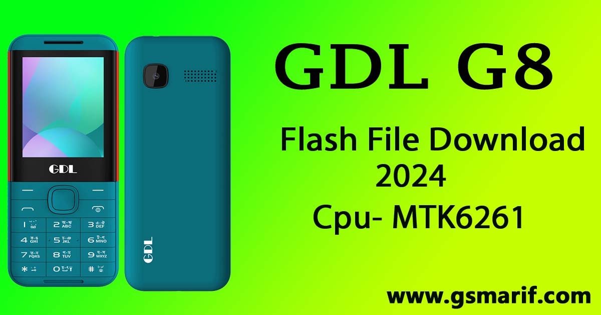 GDL G8 Flash File Download 2024