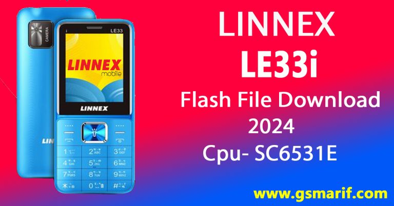 Linnex LE33i Flash File Download 2024