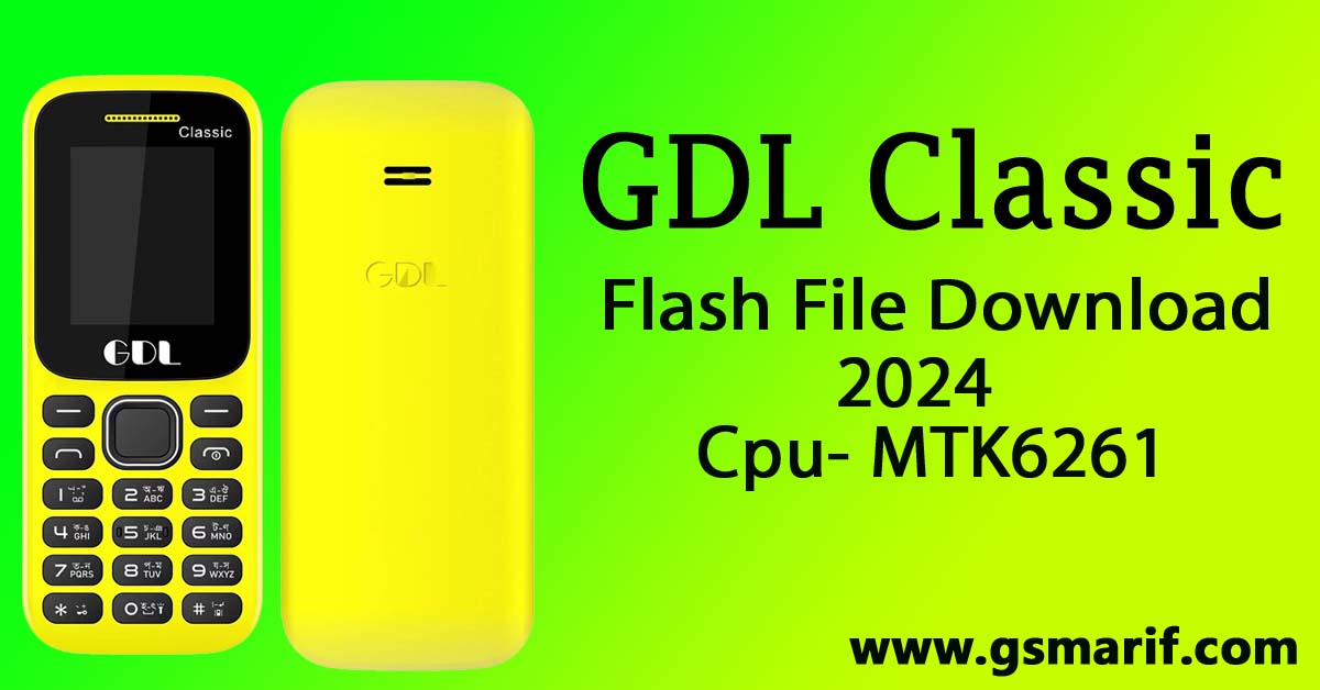 GDL Classic Flash File Download 2024