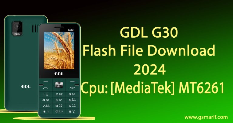 GDL G30 FLASH FILE