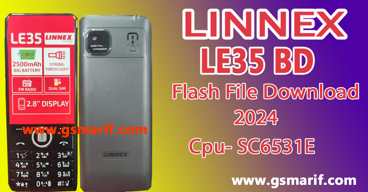 Linnex LE35 BD Flash File Download 2024