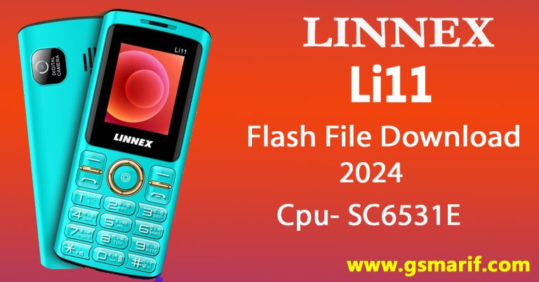 Linnex Li11 Flash File Download 2024