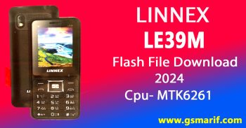 Linnex LE39M Flash File Download 2024