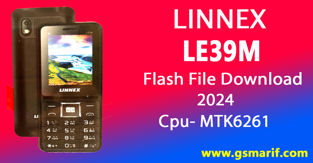 Linnex LE39M Flash File Download 2024