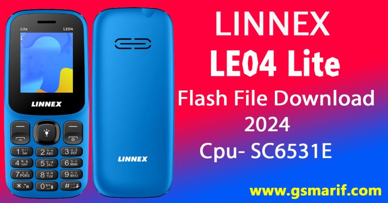 Linnex LE04 Lite Flash File Download 2024