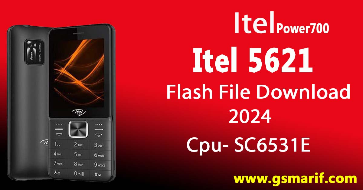 Itel 5621 Flash File Download 2024